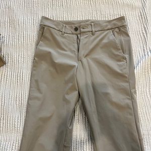 Men’s Lululemon Slim Commission Warpstreme Pant Riverstone 28x34